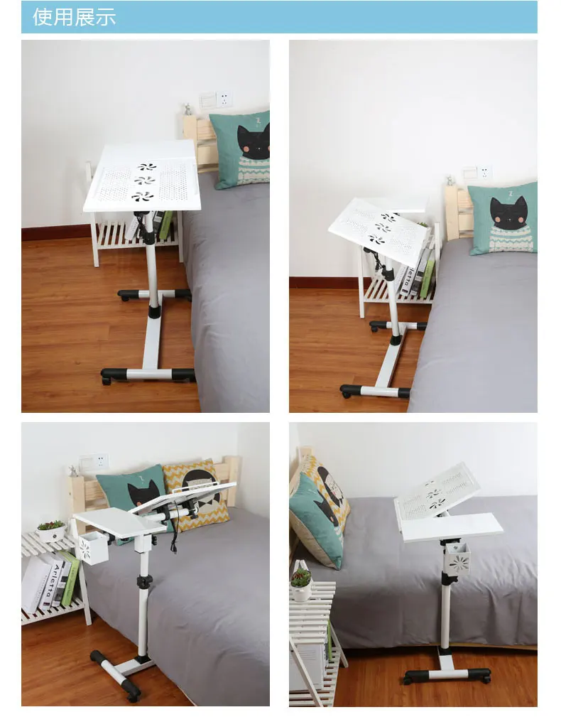 Multipurpose 360 Degrees Rotation Laptop Desk Movable Anti-Slip Notebook Computer table with Pen case Multipurpose 360 Degrees Rotation Laptop Desk Movable Anti-Slip Notebook Computer table with Pen case