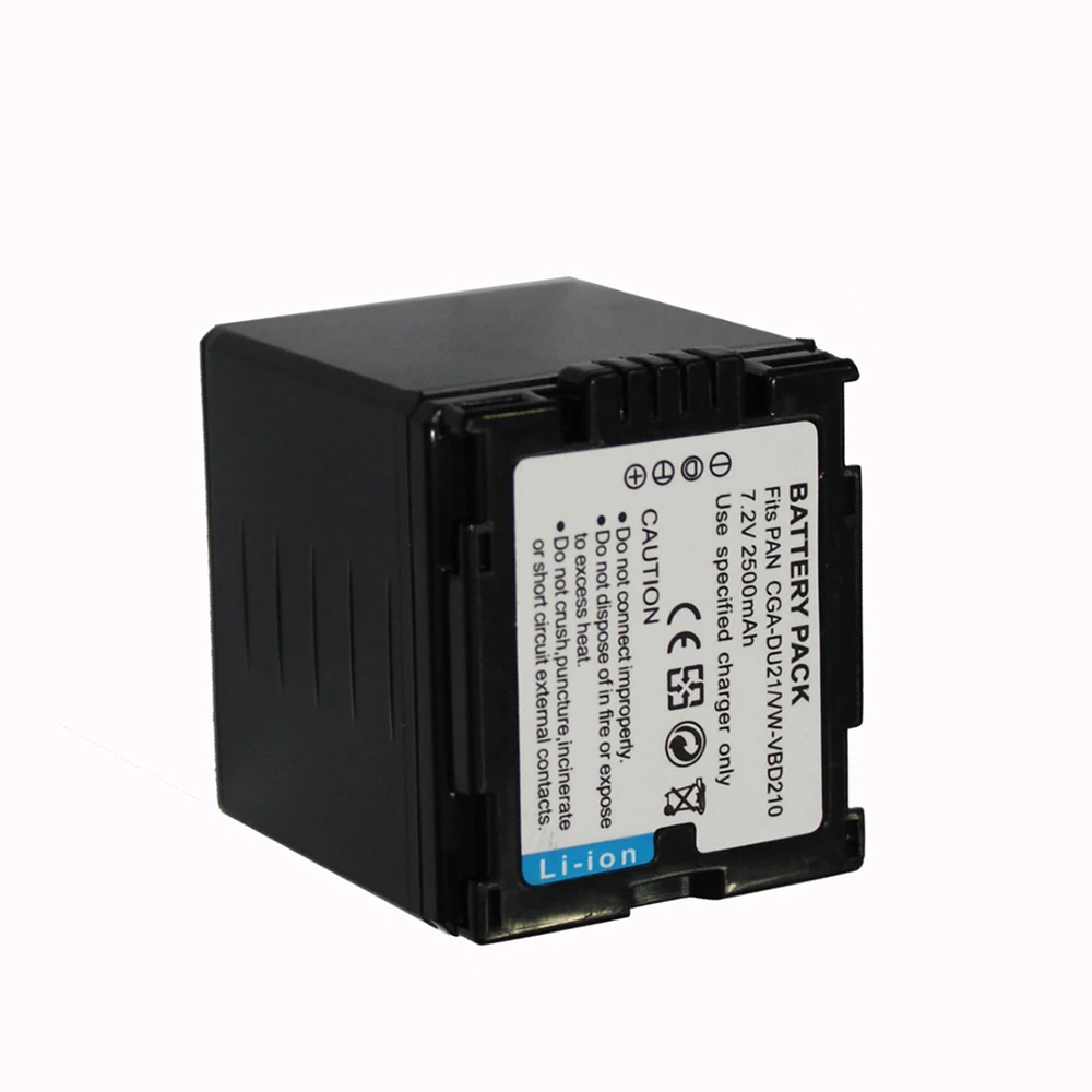 Аккумулятор для камеры CGA DU21 VBD210 аккумулятор Panasonic NV GS500 GS28 GS328 GS320 GS250 GS258 GS300 GS308 SDR H28
