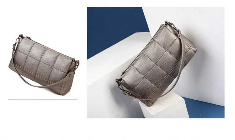 Новая модная дамская сумочка женская сумка из натуральной кожи черная кожаная сумка Bolsas femininas Женская сумка через плечо