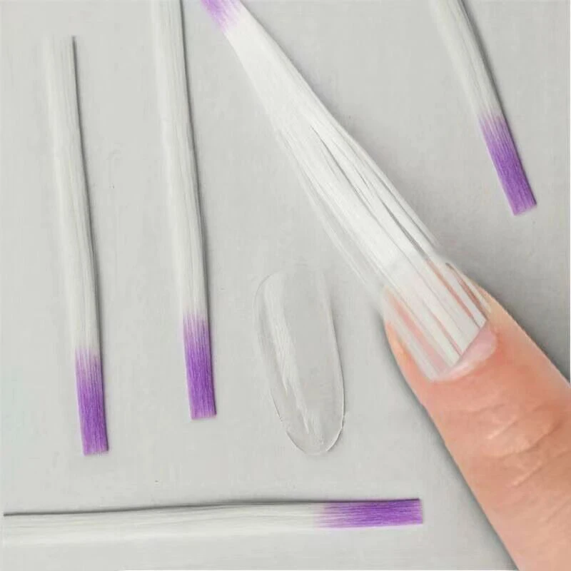 10 шт. fibernails стекловолокно для наращивания ногтей 2019 отличное Горячее наращивание