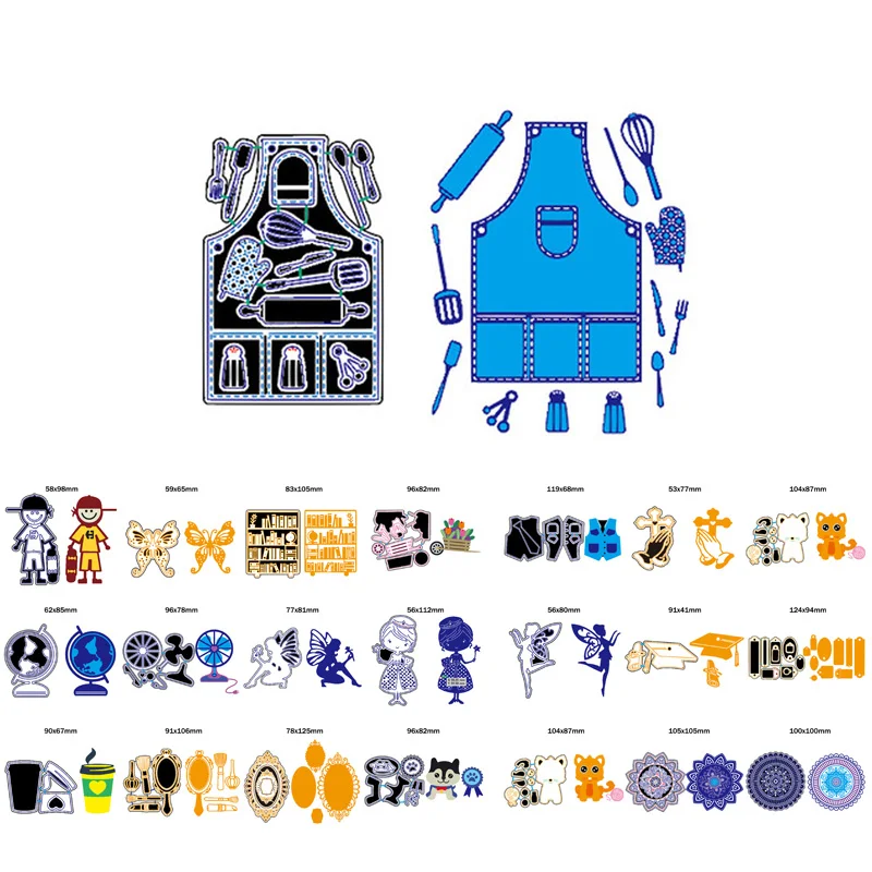 Multiple Styles Metal Cutting Dies Stencils for Children Scrapbooking DIY NEW 2018 Decorative Embossing Set Paper Cards Dies