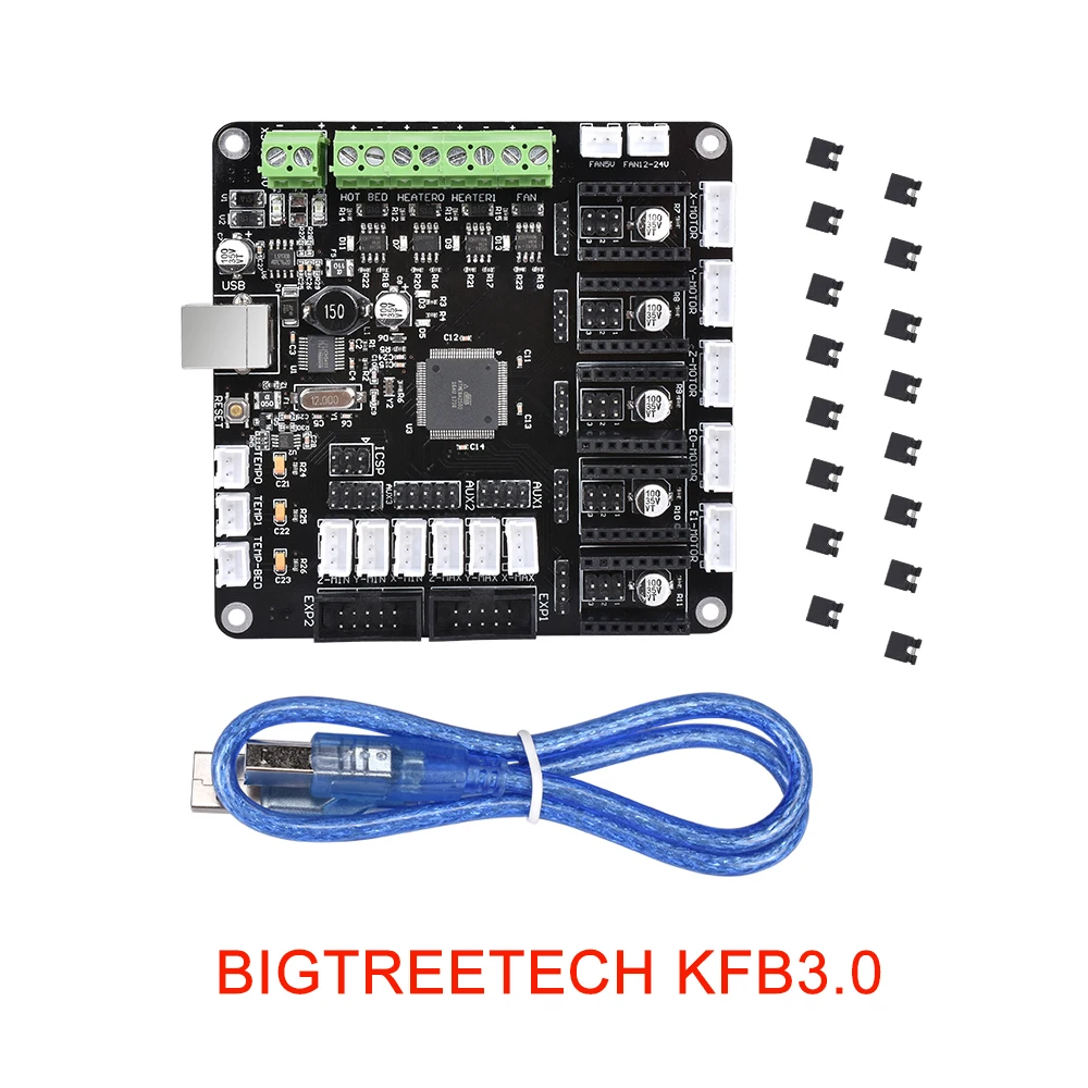 

BIGTREETECH KFB 3.0 Board upgrade base on KFB2.0 Compatible Ramps1.4/Mega2560 R3 a4988/DRV8825 Reprap Mendel Kossel 3D printer