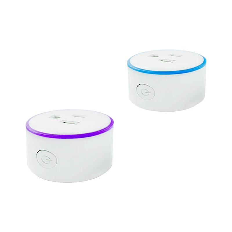 

Flash LED Wifi Smart Outlet For Amazon Alexa Google Home IFTTT 15A Wireless Socket Plug Remote Control Devices No Hub Required