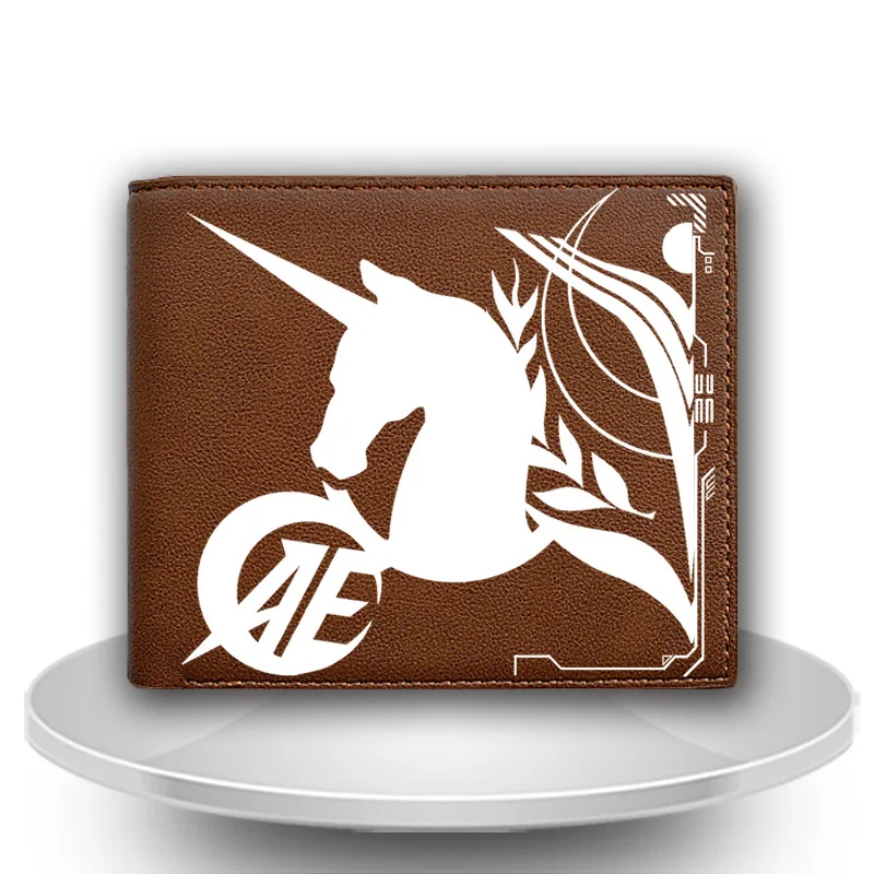 

Famous Game Wallet Mobile Suit Gundam / Unicorn / Licorne Purse Cool Student Wallet Moneybag Billfold with Cards Hoder
