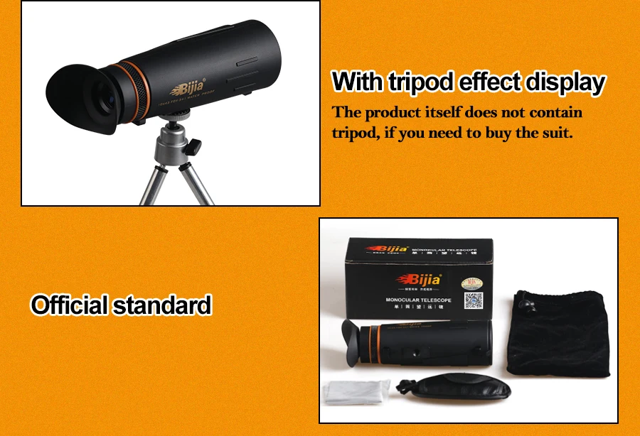 Cheap monocular hunting
