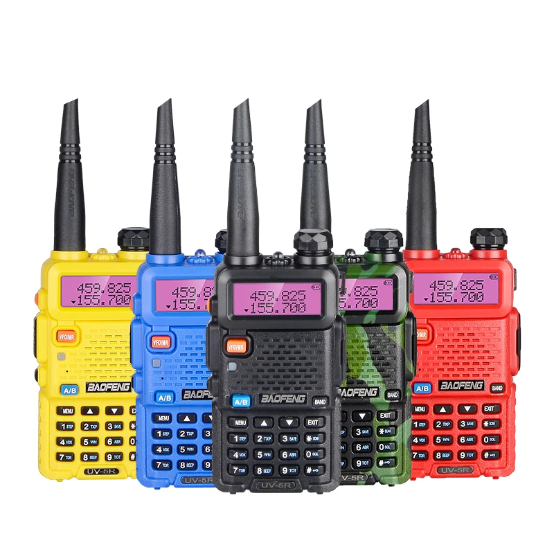 Рация Baofeng UV 5R 100% оригинал портативная рация VHF UHF двухсторонняя приемопередатчик
