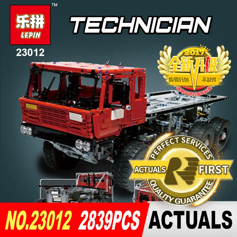 

Lepin 23012 2839Pcs Genuine Technic Series The Arakawa Moc Tow Truck Tatra 813 Educational Building Blocks Bricks Toys Gift