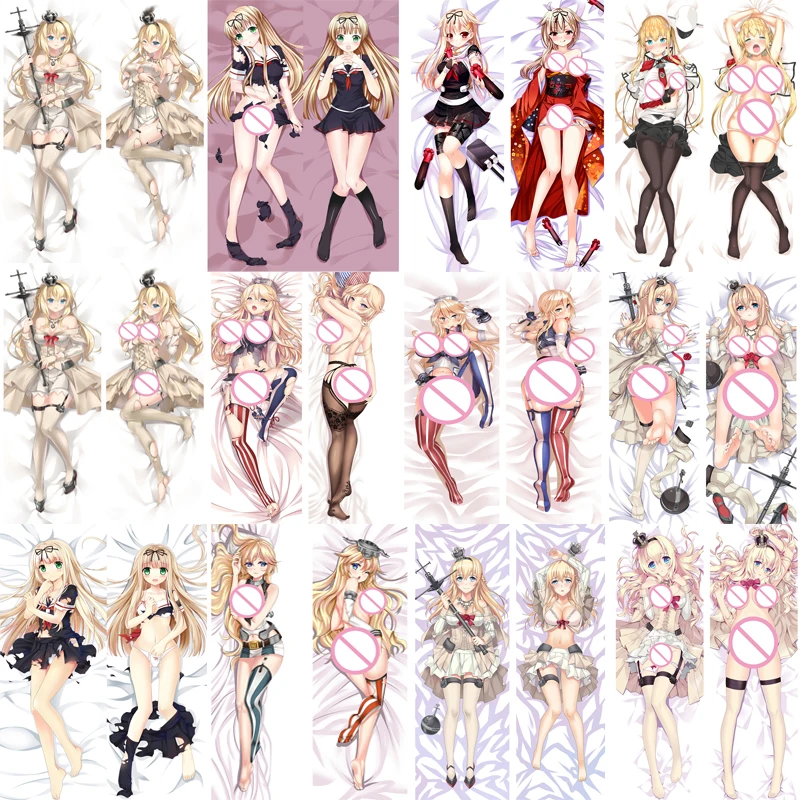 

November update Japanese Anime Kantai Collection KanColle HMS Warspite hugging Body pillowcase Dakimakura body pillow cover case
