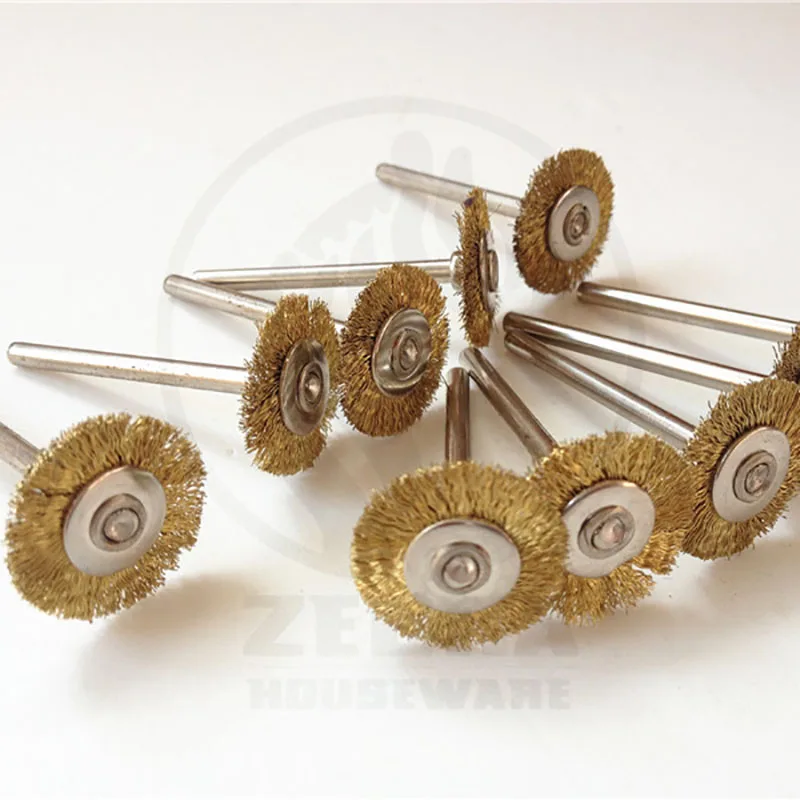 Buy 10 pcs/lot T shaped Copper Brushes/Iron wire brush