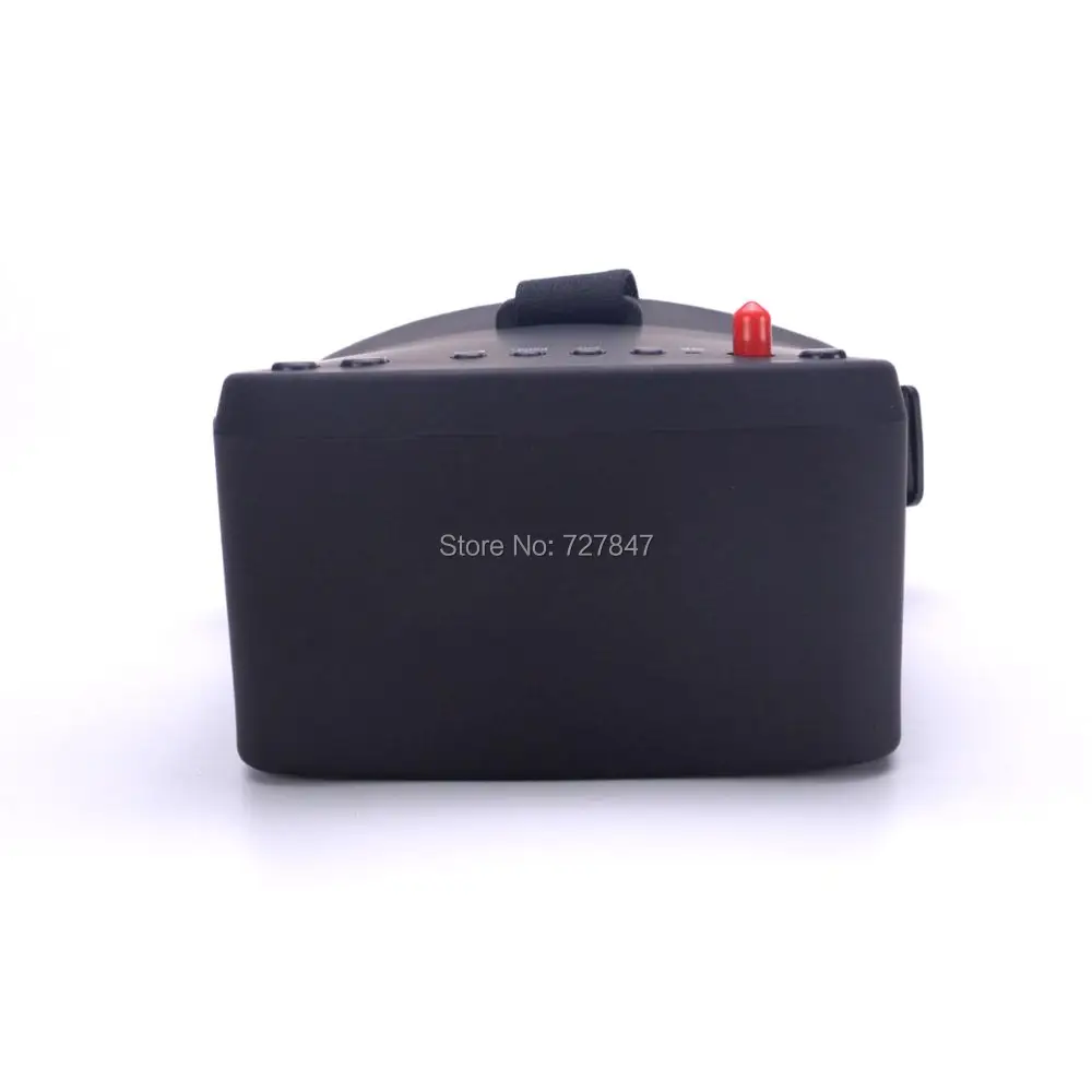 Новый EV800 5 дюймов 800x480 8G 40CH Raceband автопоиск FPV Goggle VR со встроенной батареей для Racer