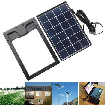 

6W 6V Polycrystalline Solar Panel Battery Charging System with DC 5521 Frame SDF-SHIP