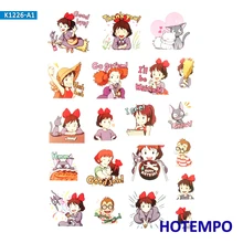 Miyazaki Hayao Anime My Neighbor Totoro Girl's delivery service Cute Stickers for Scrapbooking Stationery Pegatinas Stickers Miyazaki Hayao Anime My Neighbor Totoro Girl's delivery service Cute Stickers for Scrapbooking Stationery Pegatinas Stickers