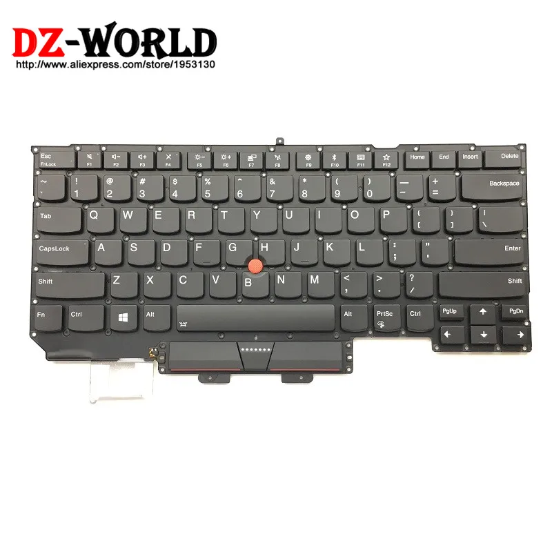 2017New Original for Lenovo Thinkpad X1 Carbon 5th Keyboard US English Backlit backlight Teclado 01ER623 SN20M08031 2017New Original for Lenovo Thinkpad X1 Carbon 5th Keyboard US English Backlit backlight Teclado 01ER623 SN20M08031