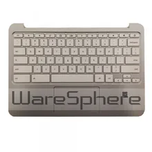 Верхняя крышка верхний чехол с клавиатурой для HP Chromebook 11 G2 761974-001 аккумулятор большой емкости
