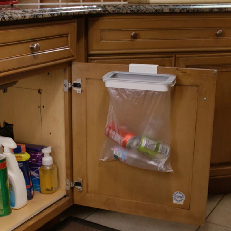 Корзина для мусора, стеллаж для хранения, шкаф для кухни, ванной комнаты, подвесные держатели для мусора, игрушки для мусора, кухонные принадлежности, аксессуары, контейнеры для еды, кухонные