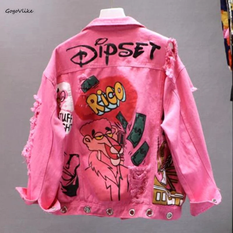 pink store jackets