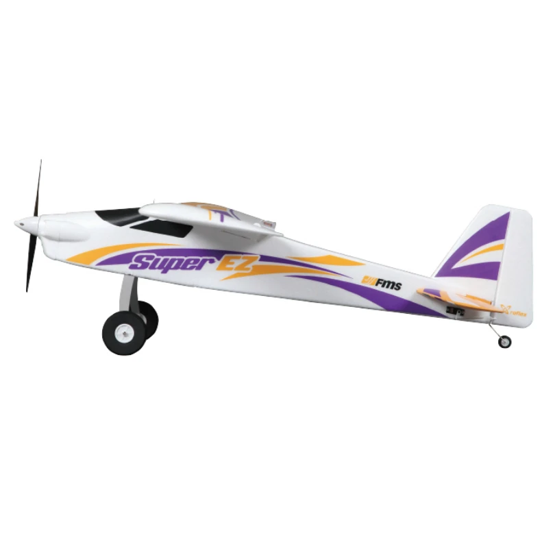 Радиоуправляемый самолет FMS Plane Super EZ V4 тренажер для начинающих с гироскопом