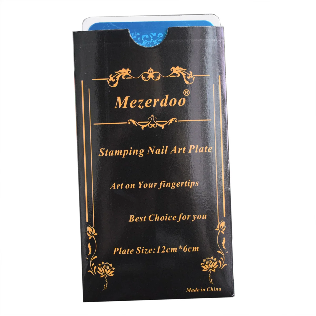 Placas de Imagem com Modelos Suporte de Placa de Couro Buda Faraó Mandala Manicure Unha Arte Polonês Carimbar 4 pc - Set Modelo Unhas 10 Beleza e saúde