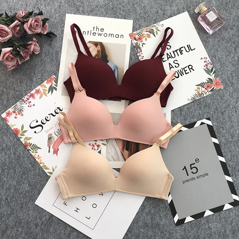  2019 spring new bra for women seamless comfortable underwear laides push up bra sexy lingerie femal