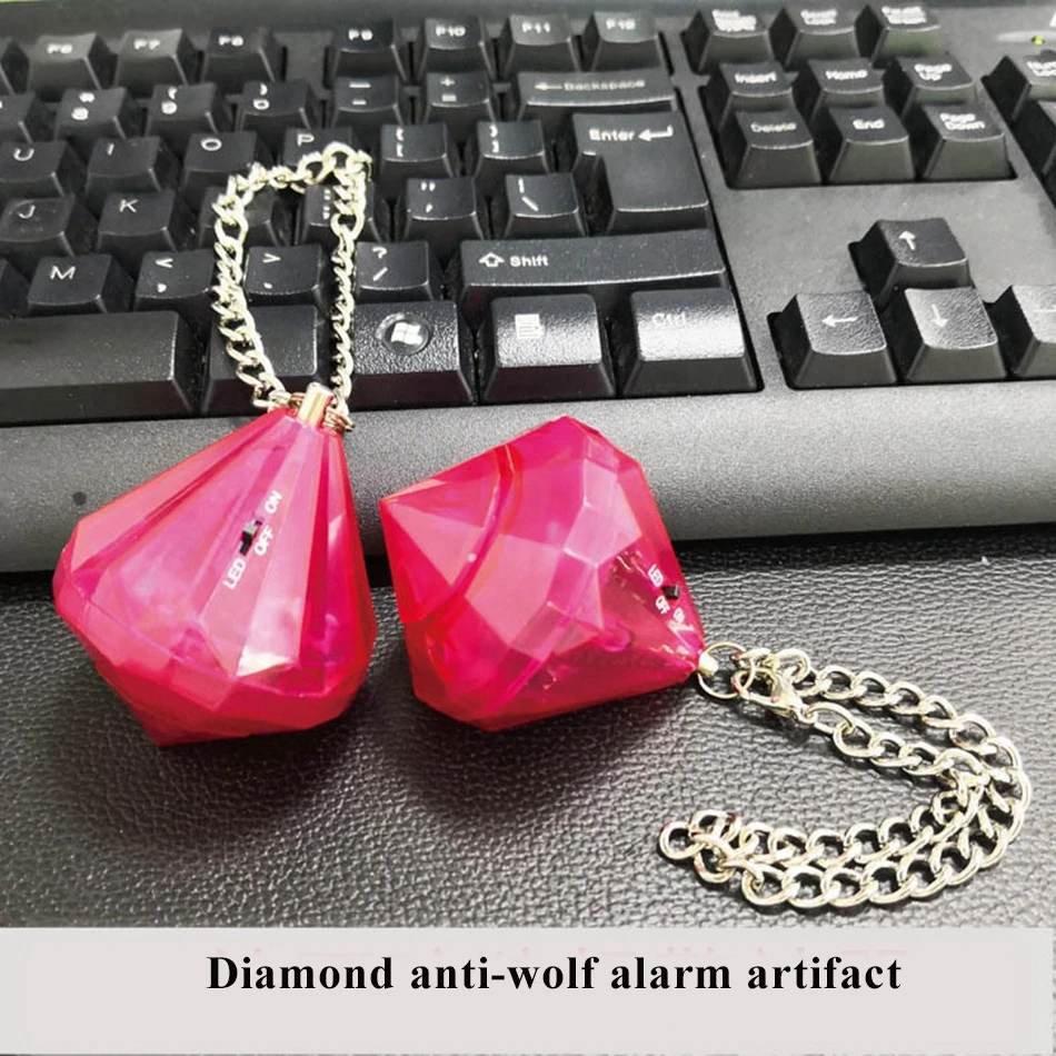 

Super Ring 130 Decibel Women Anti-wolf Device Women Child Self-defense Electronic Alarm Old Pager Mobile Phone Pendant