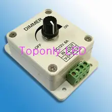 DC12v LED ручка свет диммер Max.8A 96 Вт выход легко настроить яркость DIY LED комплектующих 100 шт./лот DHL