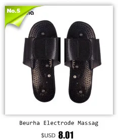 Beurha 8 Eletrode колодки Электрический миостимулятор двойной машина цифровой низкой частоты терапевтического Акупунктура для всего Средства ухода за кожей массаж