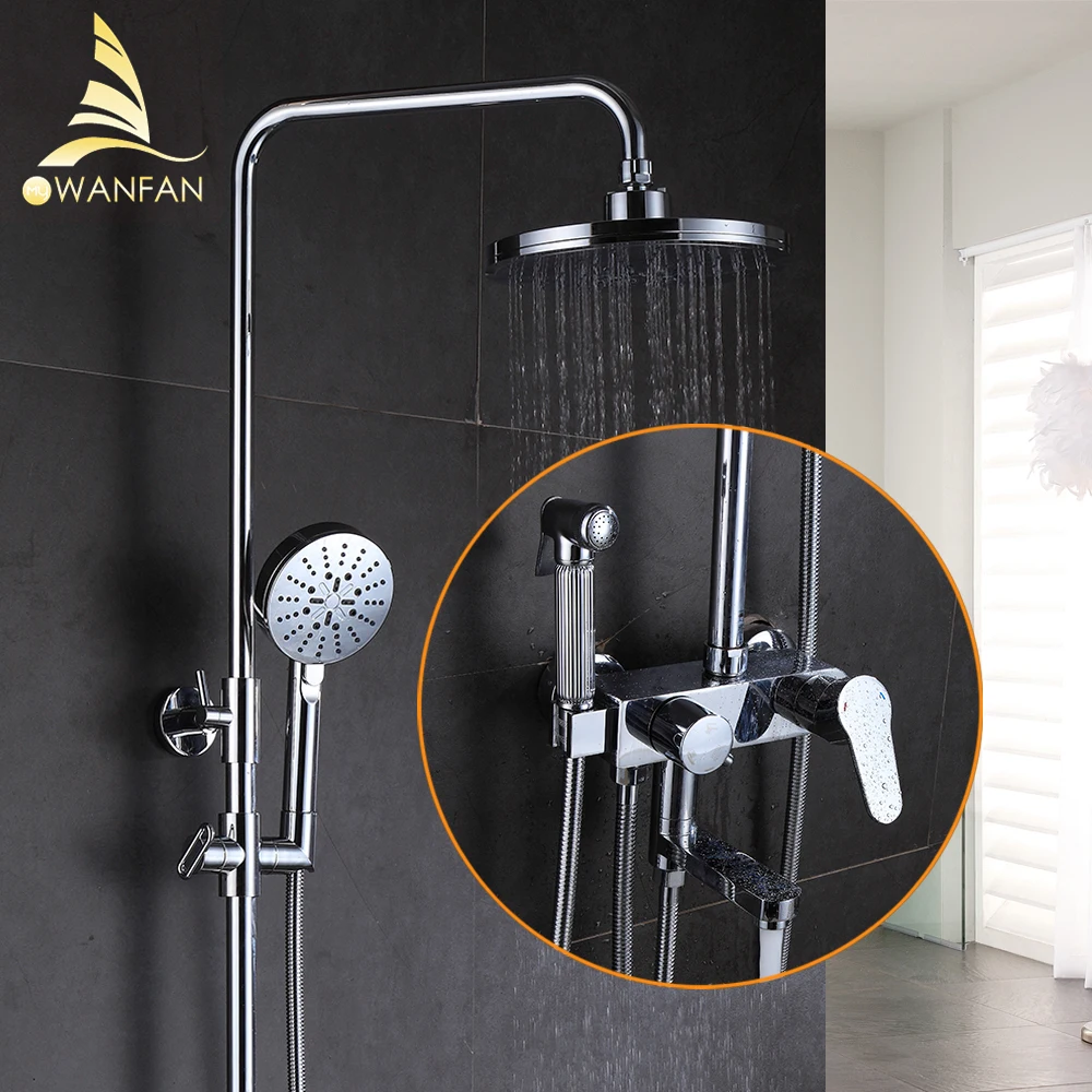 Bathroom Shower Faucet Set Bathtub Faucets Shower Mxer Tap Bath