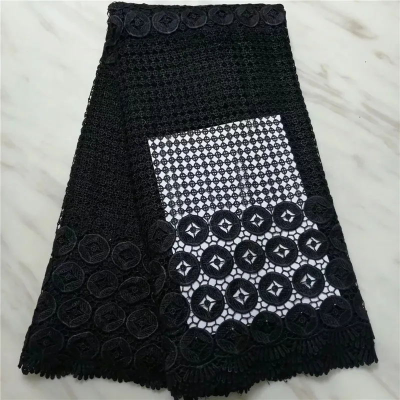 

Newest hot Selling French Lace Wholesale Price High Quality African Tulle cord Lace 2018 Net Embroidered Lace Fabric PL040359