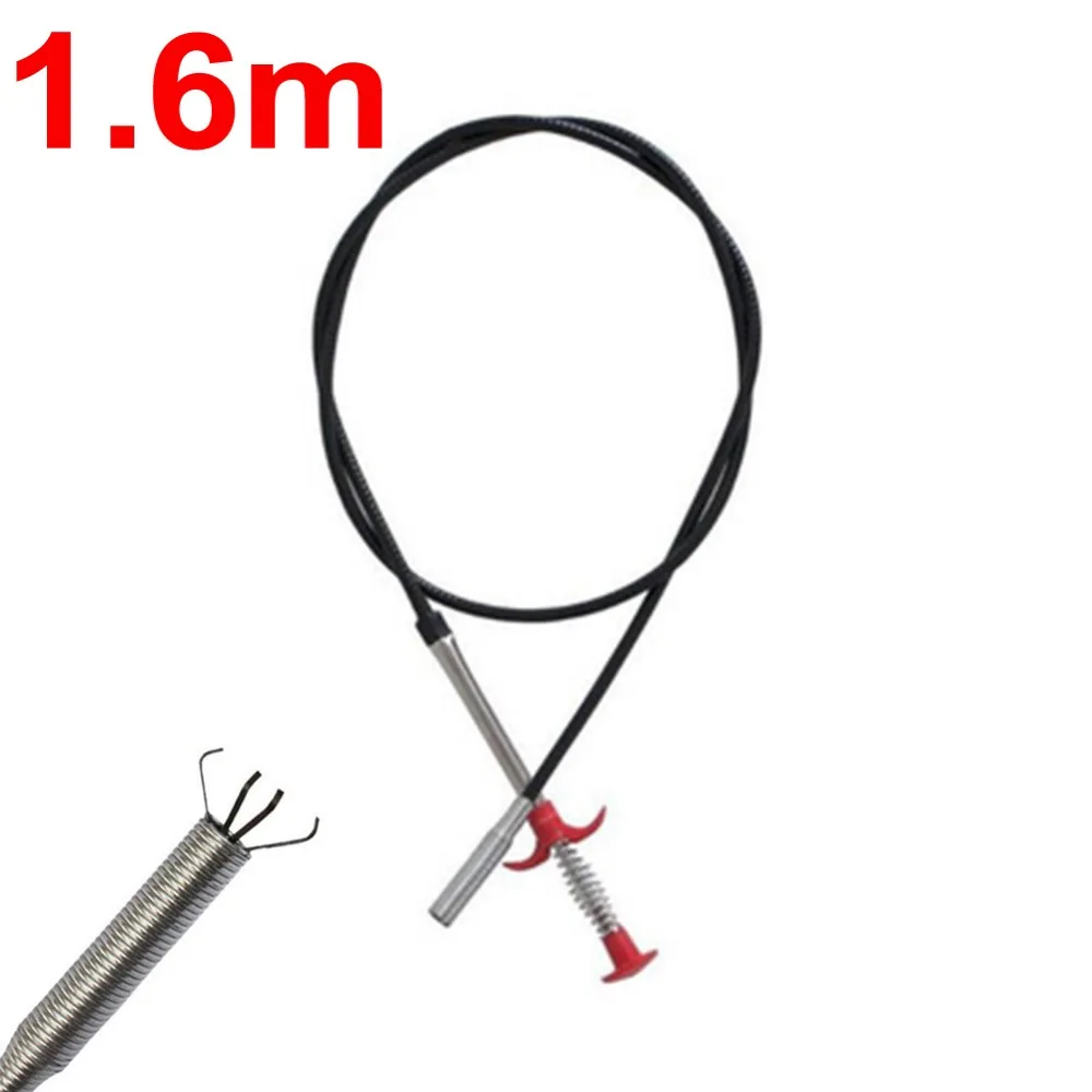 

1.6m Bend Curve Grabber Spring Grip Tool For Home Garden Usage 60cm 4 Claw Flexible Long Reach Pick Up Tool