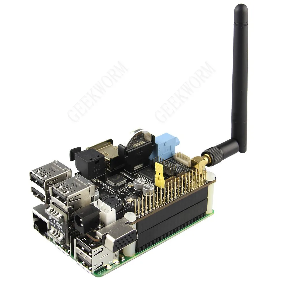 Raspberry Pi X200 DAC аудио Плата расширения адаптер Набор для Raspberry Pi 3 Model B+ Plus/3B/Pi 2B/B