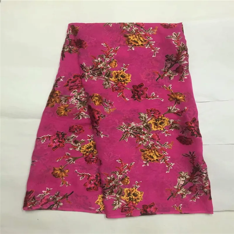 

Newest Digital printed satin silk fabric african wax pattern design Eco-Friendly satin silk fabric for clothing !lxe061702
