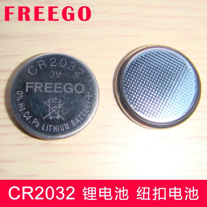 Freego cr2032 lithium ion button cell 