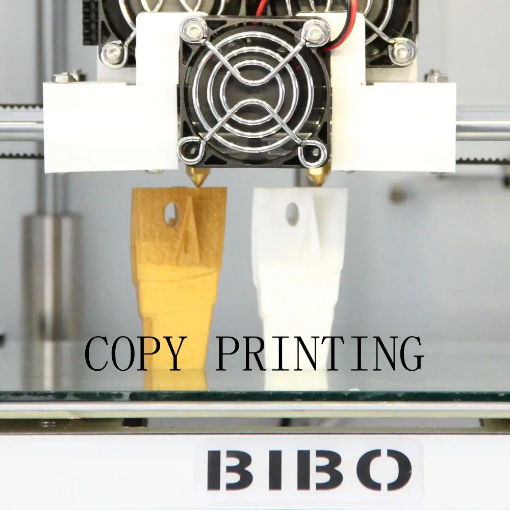 3D принтер BIBO 2 с двойной прочной рамкой устройство для резки и печати из