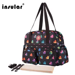 2019 Новый мокрый мешок подгузник-мумия пеленки сумка многофункциональная для беременных сумки, сумка для прогулочной коляски Bolsas Maternidade 6071