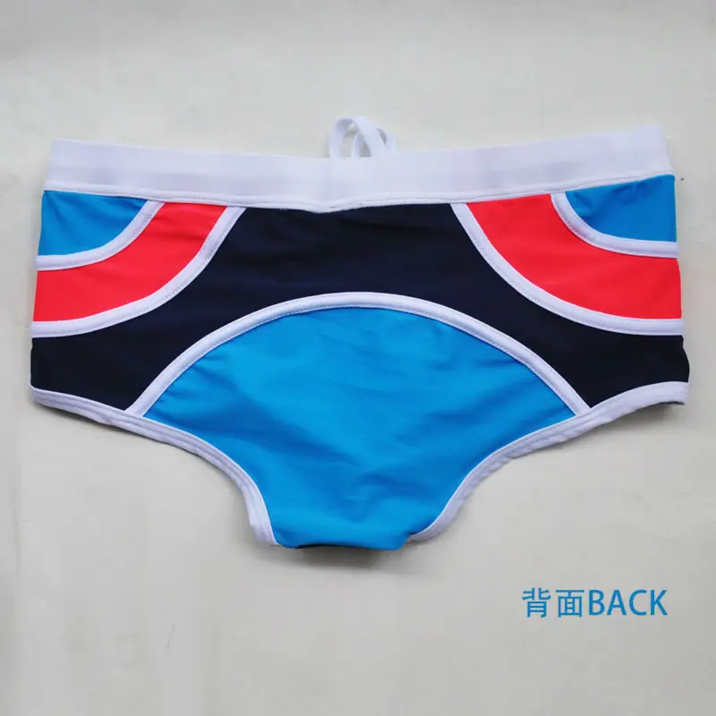 men's swim boxer sexy swimming trunks men's low rise mosaic swim Stripe Shorts Suit men men Swimsuit men underwear swim trunks swim shorts men swimsuit