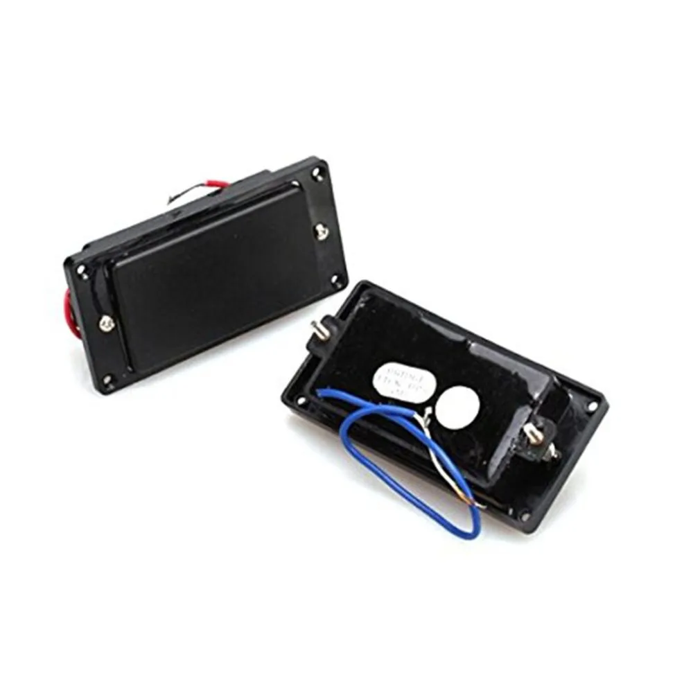 2pcs Chrome Double Coil Humbucker Pickups Neck & Bridge For LP Electric Guitar Pickups Professional Guitar Accessories (4)