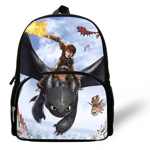 

12inch Mochila Infantil How to Train Your Dragon Backpack Kids School Bags For Boys Night fury Backpack School Child Age 1-6
