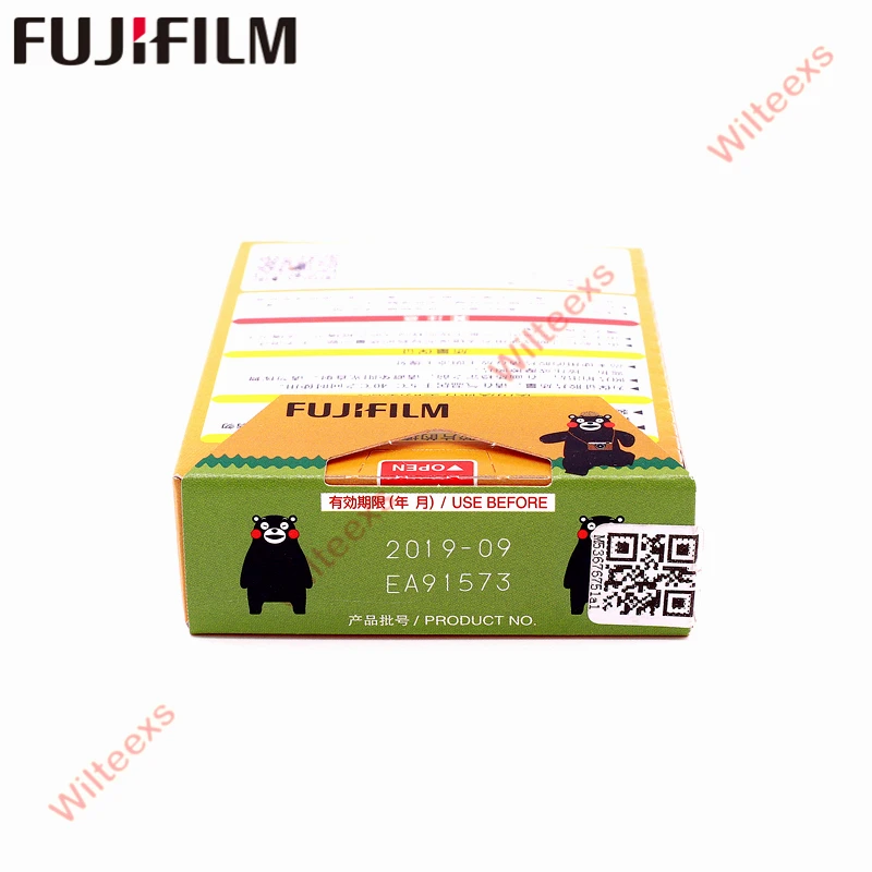 Оригинальная пленка Fujifilm Fuji Instax Mini 8 KUMAMON kumamoto 10 листов для мгновенных камер 7 9 50 s 90