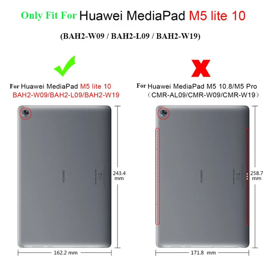 10D полное покрытие закаленное стекло протектор для huawei MediaPad M5 Lite 10 BAH2-W19/L09/W09 10," экран защитная пленка