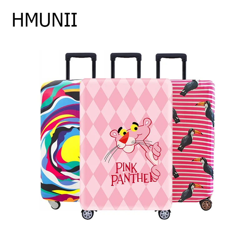 

HMUNII NEW Thicker Travel Luggage Suitcase Protective Cover for Trunk Case Apply to 18''-32'' Suitcase Cover Elastic Perfectly