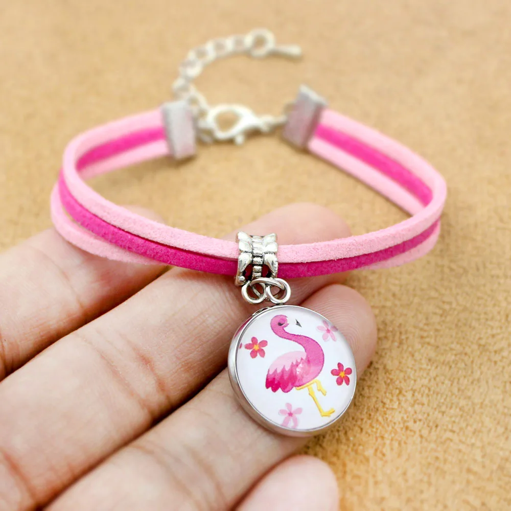 New Fashion Flamingos Bracelet Bees Bracelet For Women Men Bracelet