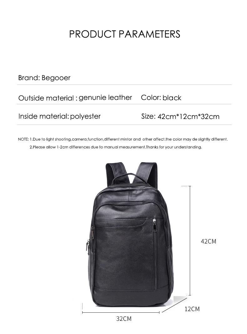 Многофункциональный мужской рюкзак из натуральной кожи, рюкзак для ноутбука, водонепроницаемый рюкзак для путешествий, рюкзак для ноутбука, школьный рюкзак, мужской рюкзак
