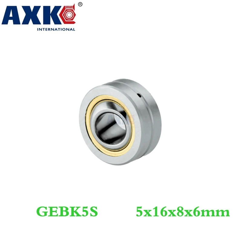 Axk Gebk6s Pb-6 радиальный сферический подшипник скольжения с самосмазыванием для вала 6 мм