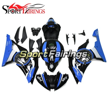 

ABS Plastic Injection Blue Black Sportbike Fairing for Yamaha YZF600 R6 2008 2016 09 10 11 12 13 14 15 Motorcycle Cowling Hull