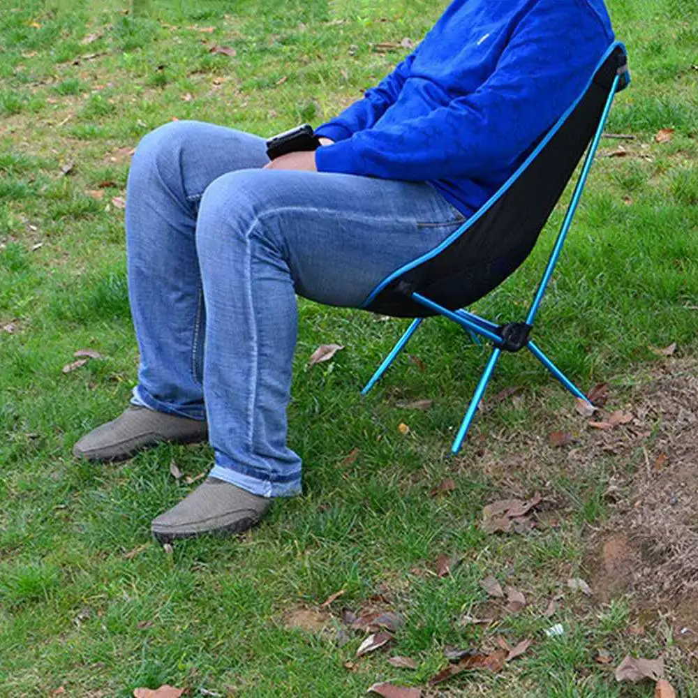 

Travel Ultralight Folding Chair Superhard High Load Outdoor Camping Chair Portable Beach Hiking Picnic Seat Fishing Tools Chair