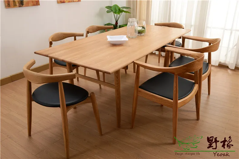 Wild Oak Dt327 European White Black Walnut Wood Table This Paragraph Oak Dining Table With White And Black Walnut Both North American Lumber Two Kinds Of Material Products For Customers To Choose