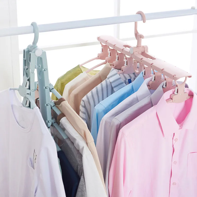 Foldable Clothes Drying Rack Hangers (5)