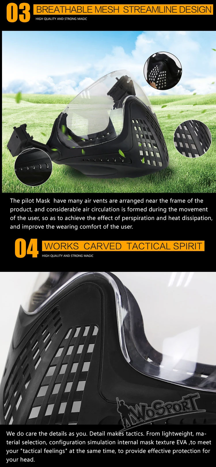 M4 M16 AR 15 Accessories Airsoft tactical Paintball fast helmet WST Pilot Mask for hunting shooting (2)