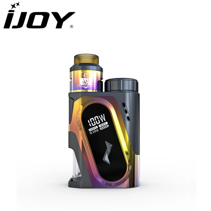 

Ijoy SRDA squonk box mod kit 100w vape electronic cigarettes vaporizer 9ml Capacity vaper squonker E-Cigarettes PK Geekvape GBOX