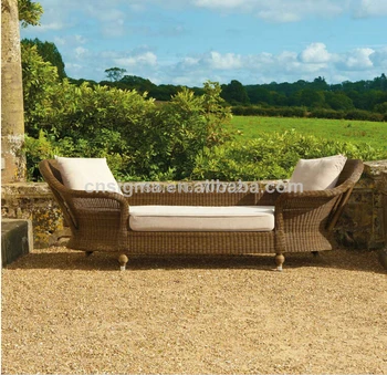 

2014 Hot Sale Designed Outdoor Designed Rattan Armed Lounger Daybed